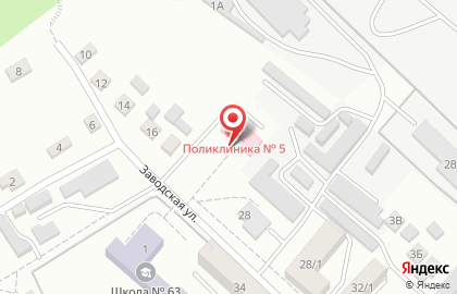 Городская клиническая больница Поликлиника №5 №6 в Дзержинском районе на карте