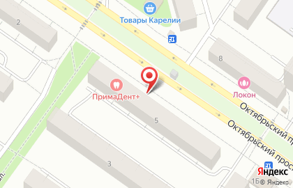 Хит-Мебель на Октябрьском проспекте на карте