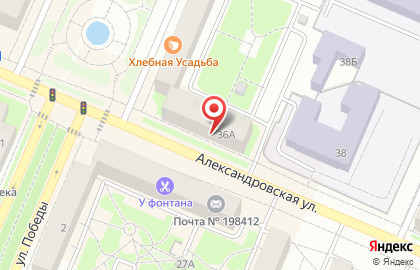 Компания Мир Натяжных потолков на Александровской улице на карте