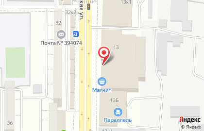 Магазин Мир инструмента на Новосибирской улице на карте