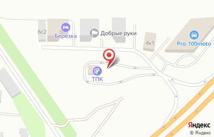 АЗС тпк газ на Березняковской улице на карте