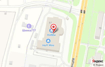 Фабрика мебели Дубрава на проспекте Юных Ленинцев на карте