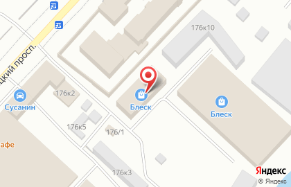 Торгово-строительный комплекс Блеск на Кузнецком проспекте на карте
