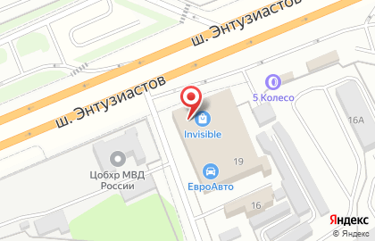 Мебельный салон ДИК на Новокосино на карте