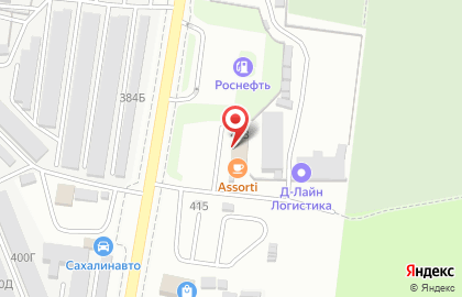 Фирменный установочный центр Pandora в Южно-Сахалинске на карте