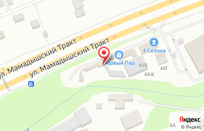 Торговая компания Все для кровли и фасада на Мамадышском тракте на карте