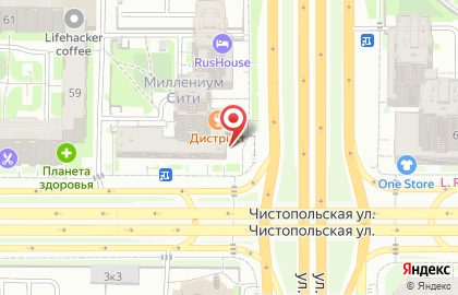 Шоурум женской одежды Romantic в Ново-Савиновском районе на карте