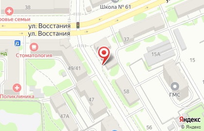 Сервис заказа легкового и грузового транспорта Максим на улице Тунакова на карте