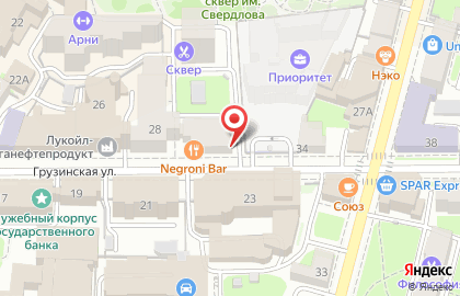 Туристическое агентство TUI на Грузинской улице на карте