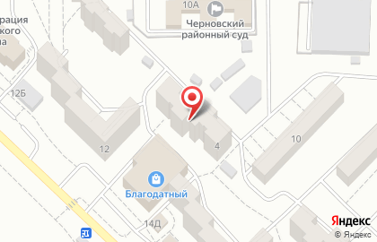 Парикмахерская Кристина в Черновском районе на карте