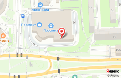 Сеть линзоматов LinziPenzi на проспекте Строителей, 49а на карте