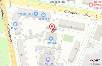 Клининговая компания mayclean.pro в Октябрьском районе на карте