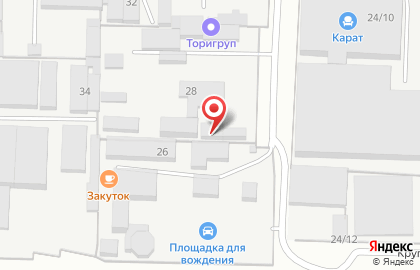 Оптовая компания ВДК-ПРОФ на Круговой на карте