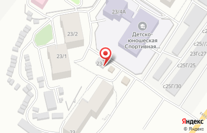 Киоск по продаже фруктов и овощей в Якутске на карте
