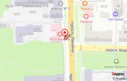 Пункт приема донорской крови на карте