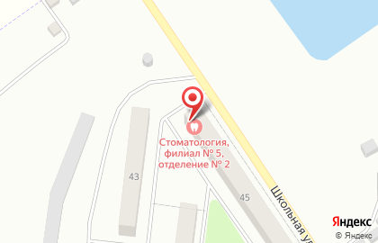 Поликлиника Тульская Областная Стоматологическая Поликлиника на Школьной улице на карте