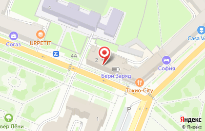 Ростелеком, ОАО, телекоммуникационная компания на улице Людогоща на карте