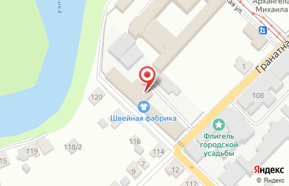 Коломенская швейная фабрика на карте