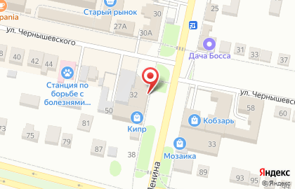 Центр обоев на улице Ленина на карте