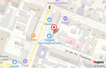 Фотосалон Фотосфера в Октябрьском районе на карте