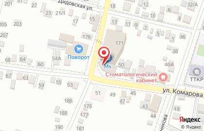 Салон Стальные двери Torex на Комарова, 52 на карте