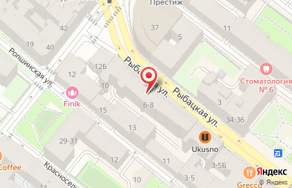 Винный супермаркет Ароматный мир в Петроградском районе на карте