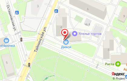Магазин разливного пива в Москве на карте