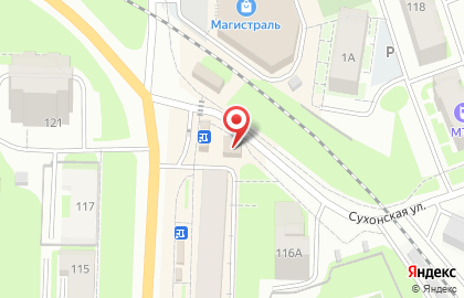 Магазин Приосколье на улице Чернышевского на карте