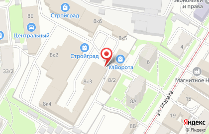 Магазин пиломатериалов Строй Сам в Ленинском районе на карте