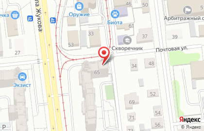 Центр охраны Альмега на карте