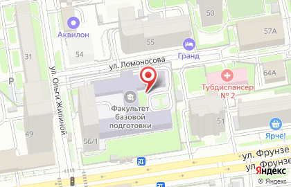 Кофейник на улице Ломоносова на карте