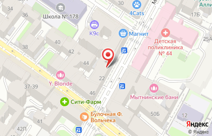 Гастрономическая лавка на 8-ой Советской улице на карте