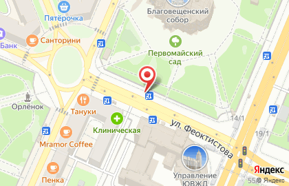Киоск быстрого питания Русский аппетит на проспекте Революции, 14В/2 на карте