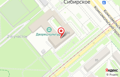 EХ на Комсомольском проспекте на карте