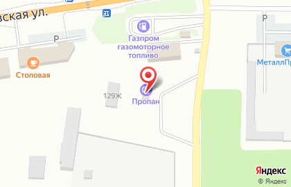 АГЗС Пропан в Борисоглебске на карте