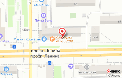 Салон красоты в Кемерово на карте