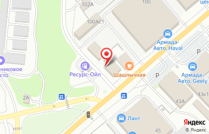 Айвенго на улице Урицкого на карте