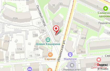 Юридическая компания Правозащитник в Нижегородском районе на карте