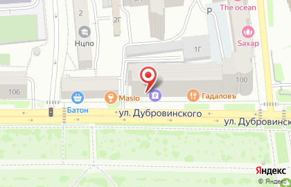 Сеть гостиниц в квартирах Апартаменты Феникс на улице Дубровинского на карте