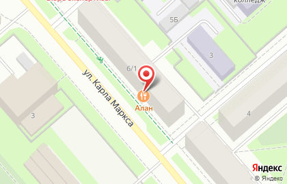 Банкетный ресторан Алан на карте