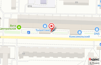 Магазин Крепеж в Тольятти на карте