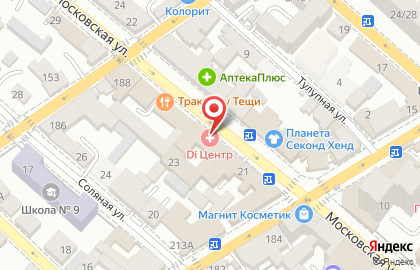 Премьер на Московской улице на карте