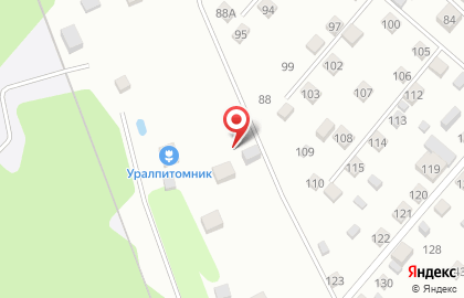 Садовый центр УралПитомник в Кургане на карте