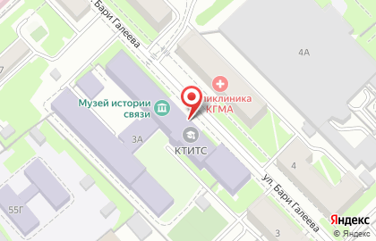 Казанский техникум информационных технологий и связи на карте