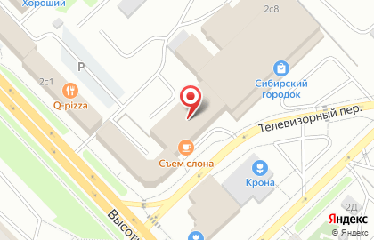 Клининговая компания Химдиван24 в Октябрьском районе на карте