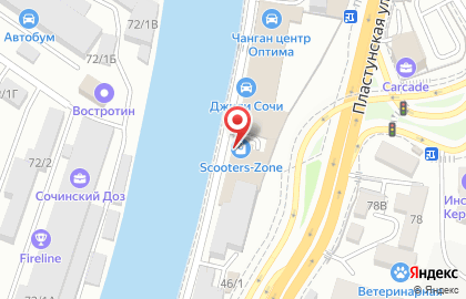 Салон электросамокатов Scooters-zone.ru на улице Конституции СССР на карте