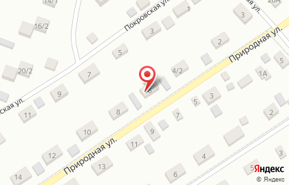 Компания по монтажу и установке натяжных потолков Конкурент на Природной улице на карте