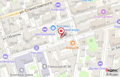 Цветочная мастерская Лейка на Тургеневской улице на карте