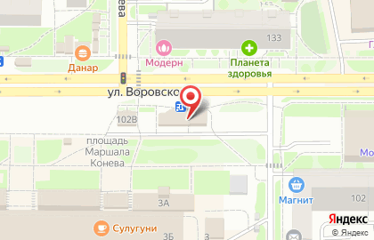 DoorREX на улице Екатерины Кочкиной на карте