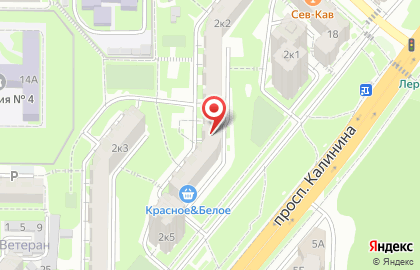 СШОР №5 по фехтованию на карте
